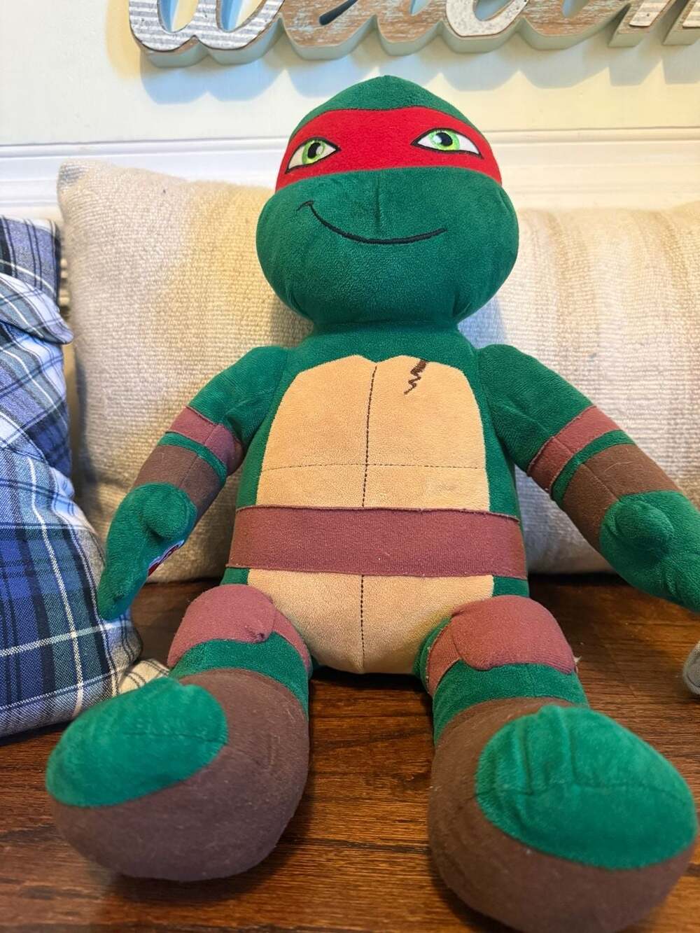 Build-A-Bear Teenage Mutant Ninja Turtles Raphael 18" Plush